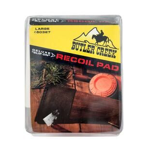 Butler Creek 50327 Slip On Recoil Pad Large Matte Brown Rubber Made in USA